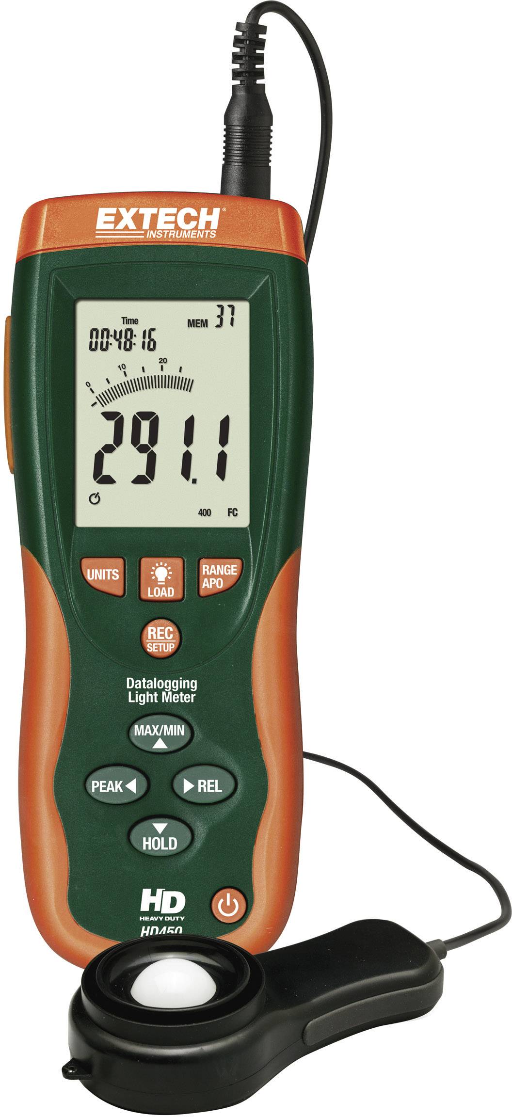 Extech HD450 HD450 Luxmètre 0 - 400000 lx