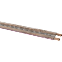 Oehlbach 106 Câble haut-parleur 2 x 2.5 mm² transparent 20 m Oehlbach 106 Câble haut-parleur 2 x 2.5 mm² transparent 20 m