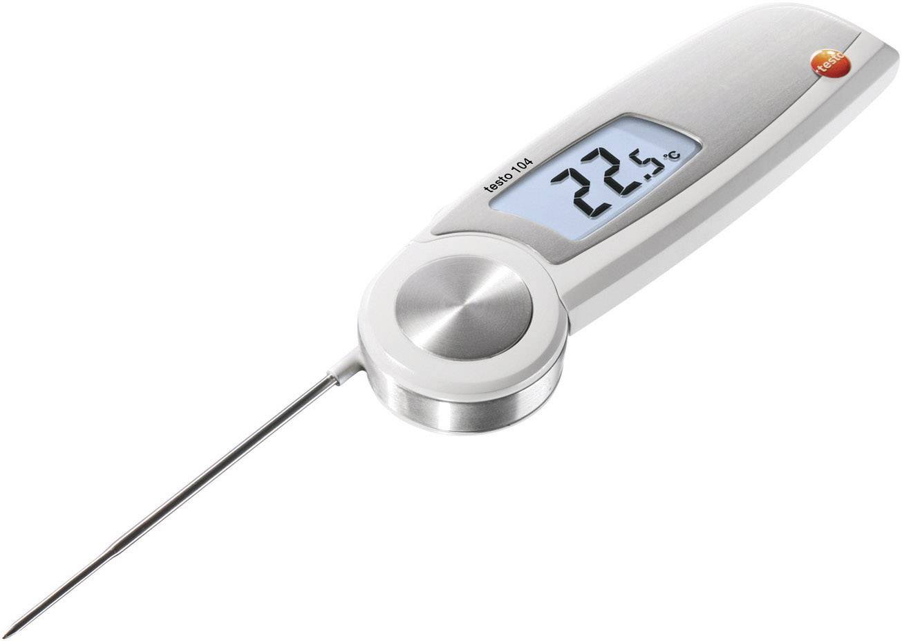 Thermomètre à sonde à piquer (HACCP) testo 104 0563 0104 -50 à 250 °C sonde NTC conforme HACCP