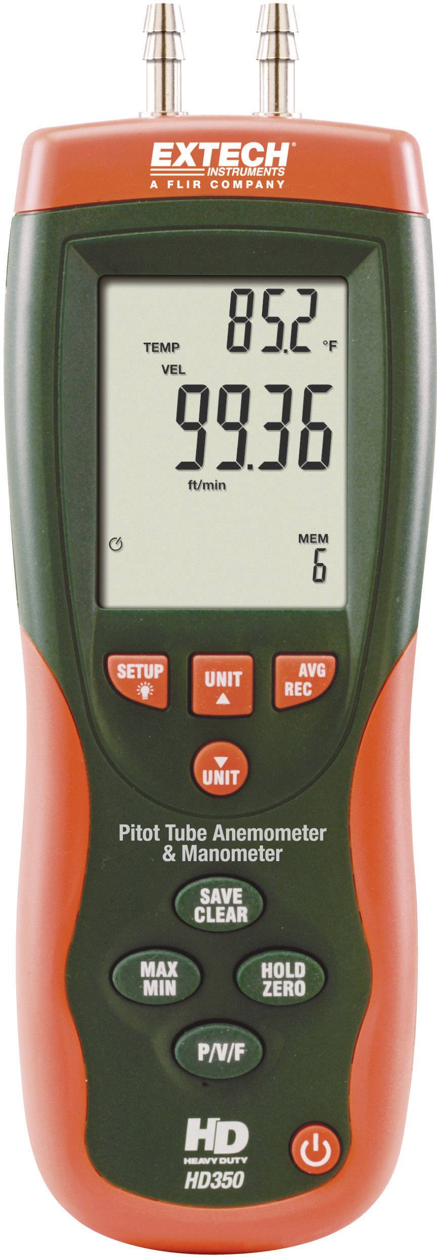 Extech HD350 Anémomètre 1 à 80 m/s