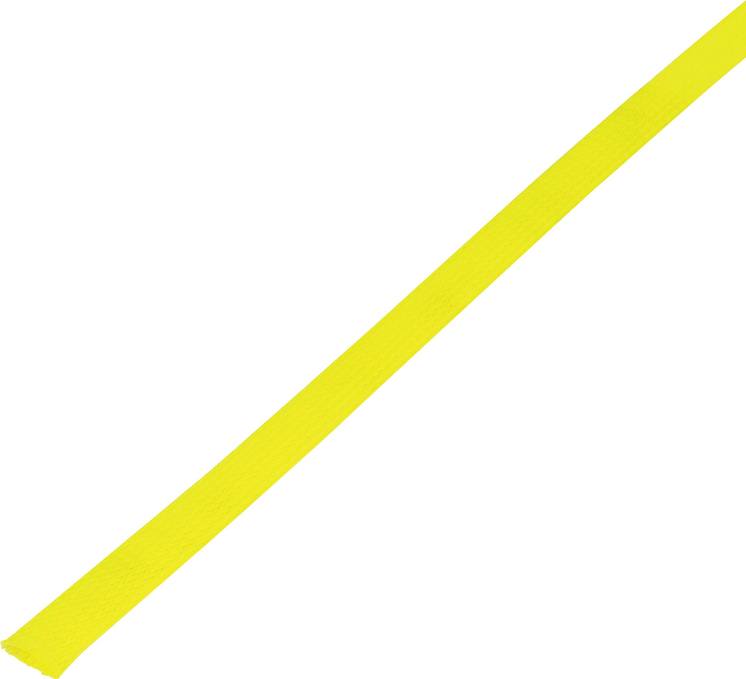 Un long rectangle mince et jaune, possiblement un ruban ou une bande, sur un fond blanc.
