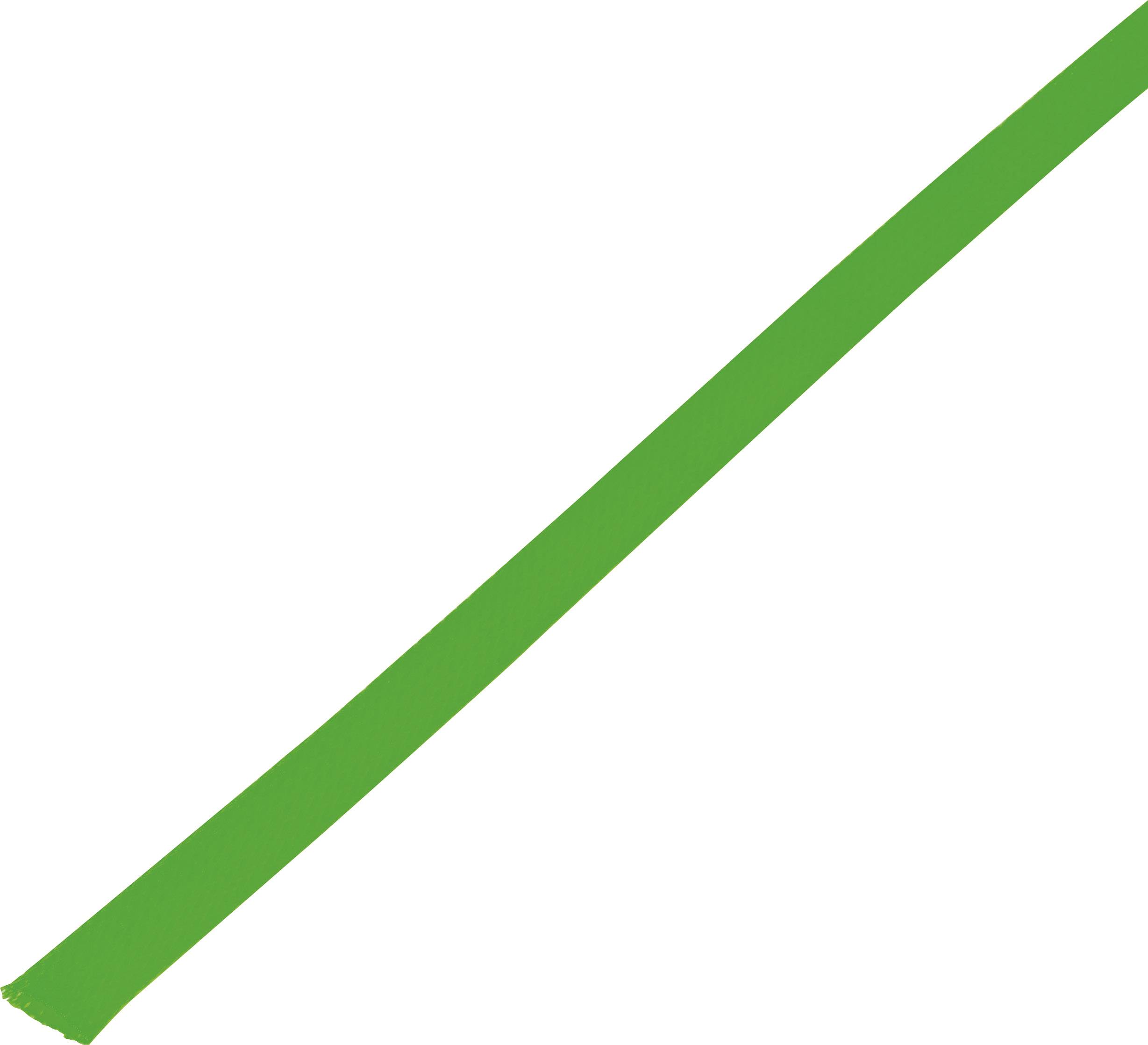 Bande diagonale verte sur fond blanc.