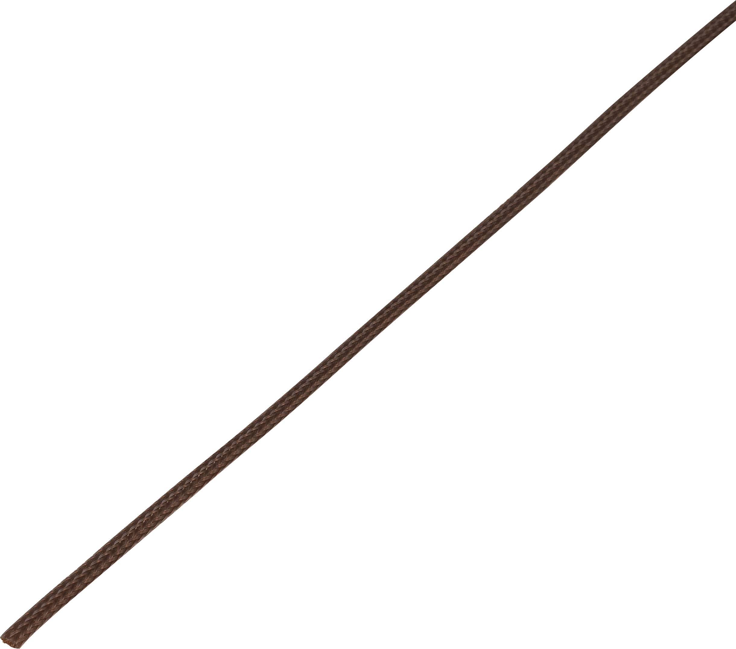 Une seule lanière de chaussure brune est posée en diagonale sur un fond blanc.