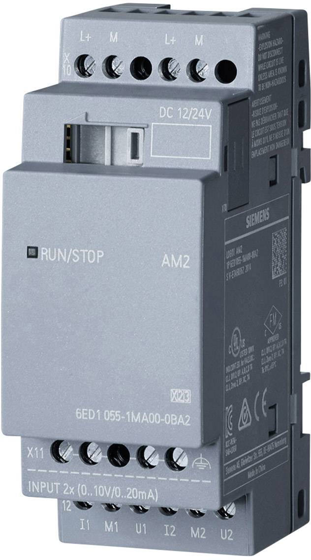 API - Module d'extension Siemens 6ED10551MA000BA2 LOGO! AM2 0BA2 24 V/DC 1 pc(s)