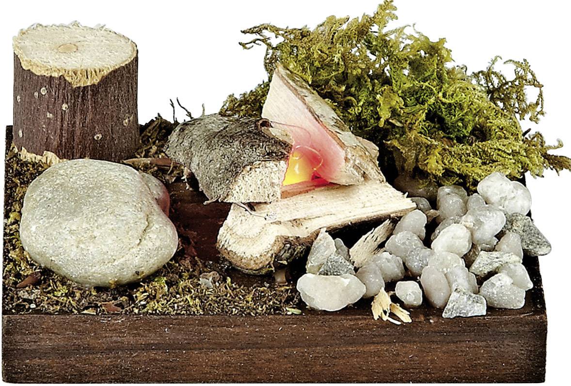 Kahlert Licht 49696 Bûcher 3.5 V avec lumière vacillante