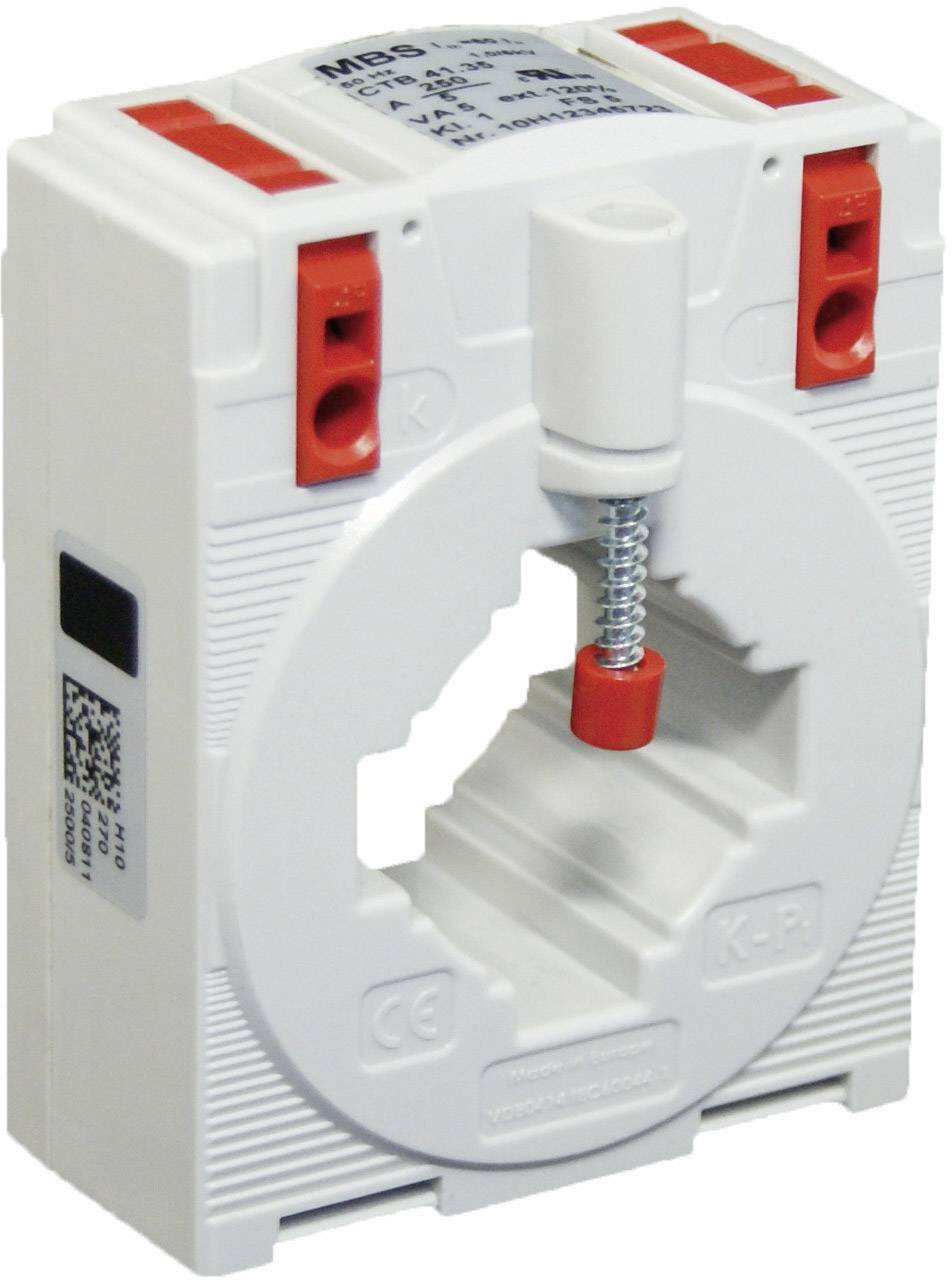 MBS CTB 41.35 600/5A 5VA Kl.1 Courant primaire 600 A Courant secondaire 5 A Diam. de passage du conducteur:32 mm Fixation par vis