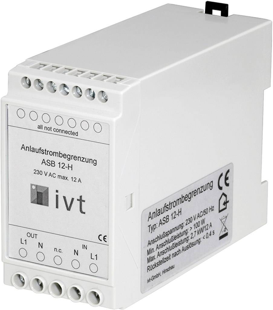 IVT 18017-H Limitateur de courant d'appel ASB 12-H blanc