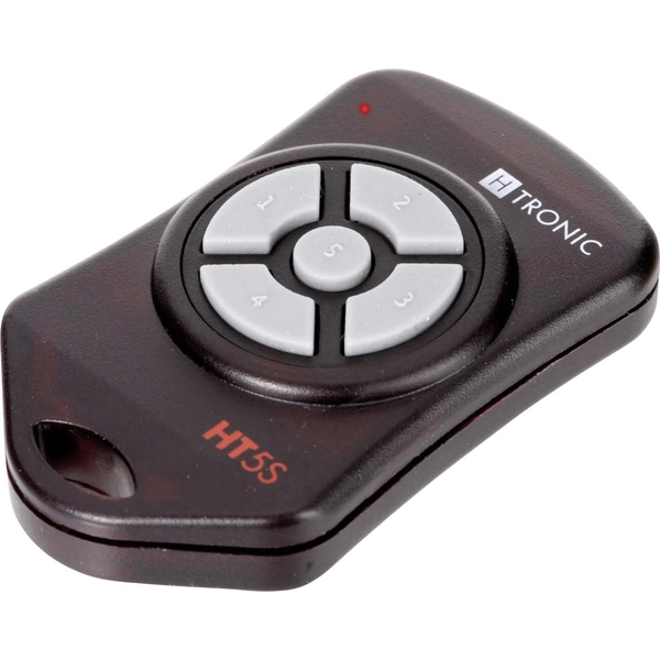 H-Tronic HT5S Emetteur radio 5 canaux Fréquence 868.35 MHz, 869.05 MHz, 869.55 MHz 3 V Portée max. 150 m H-Tronic HT5S Emetteur radio 5 canaux Fréquence 868.35 MHz, 869.05 MHz, 869.55 MHz 3 V Portée max. 150 m