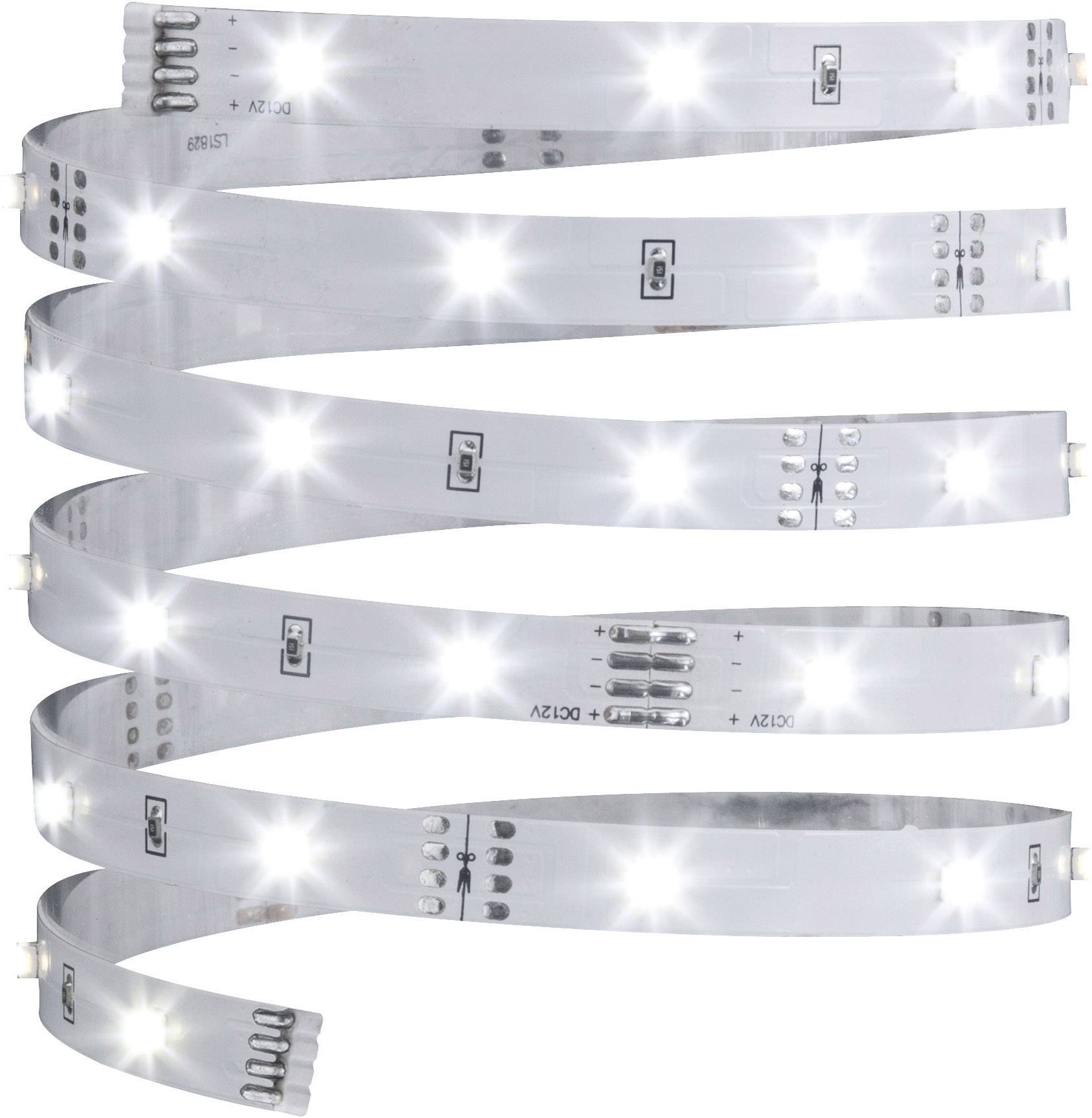 Paulmann YourLED ECO 70429 Ruban LED (Base) avec connecteur mâle 12 V 3 m blanc neutre 1 pc(s)