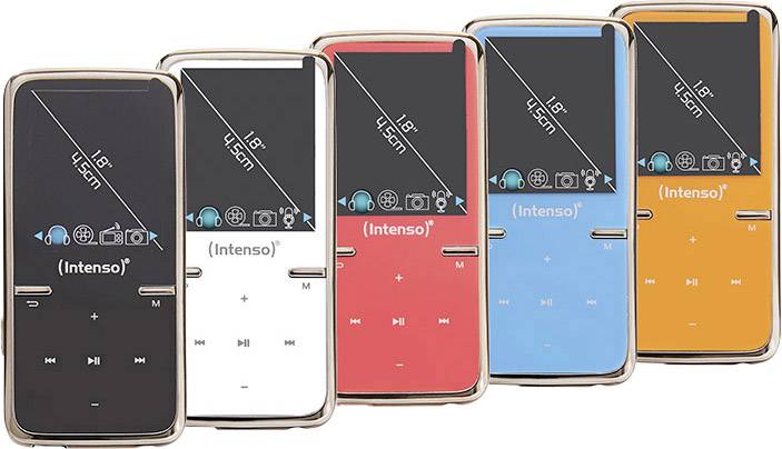 Lecteur MP3, Lecteur MP4 Intenso Video Scooter 8 GB rose