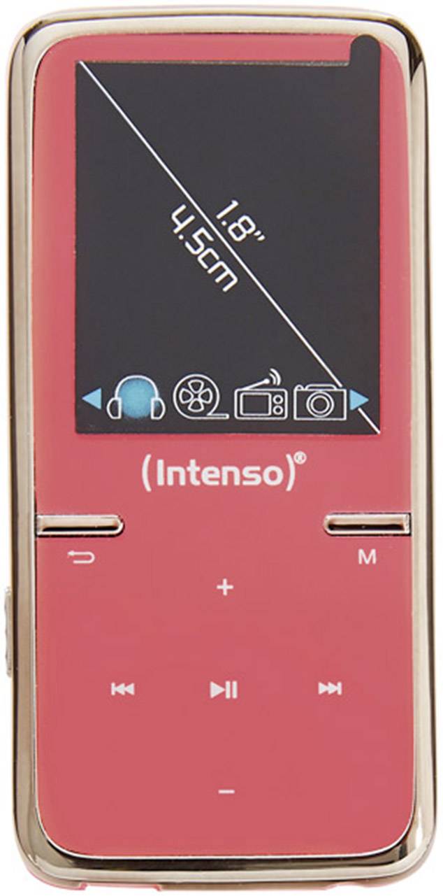 Lecteur MP3, Lecteur MP4 Intenso Video Scooter 8 GB rose