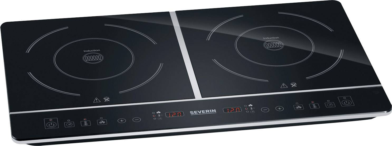 Double plaque à induction Severin DK 1031 3400 W noir