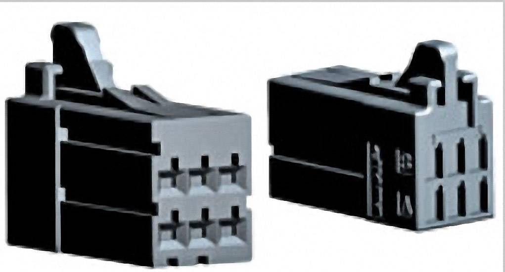 TE Connectivity Boîtier femelle pour câble série DYNAMIC 2000 Series Nbr total de pôles 6 1-1318119-3