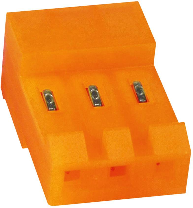 TE Connectivity Barrette femelle (standard) série MTA-156 Nbr total de pôles 7 3-640426-7