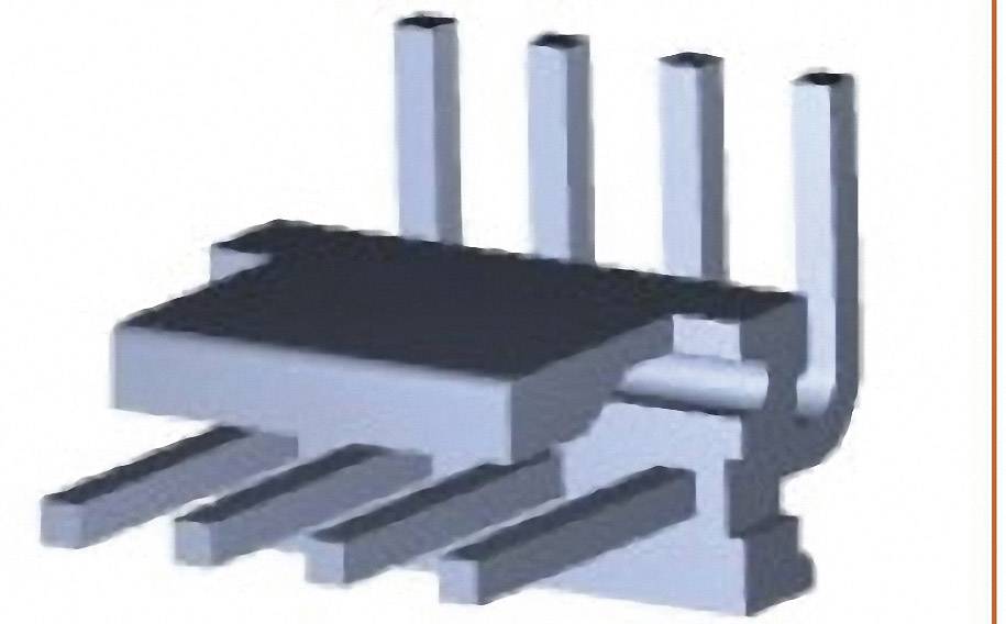 TE Connectivity Barrette mâle (standard) série MTA-156 Nbr total de pôles 4 640387-4