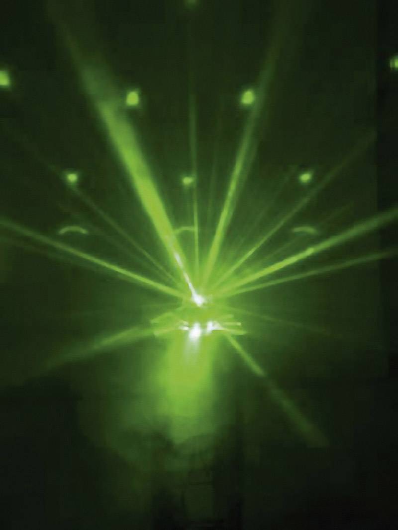 Projecteur à effets LED Eurolite LED BCW-4 Nombre de LED (détails):51 x