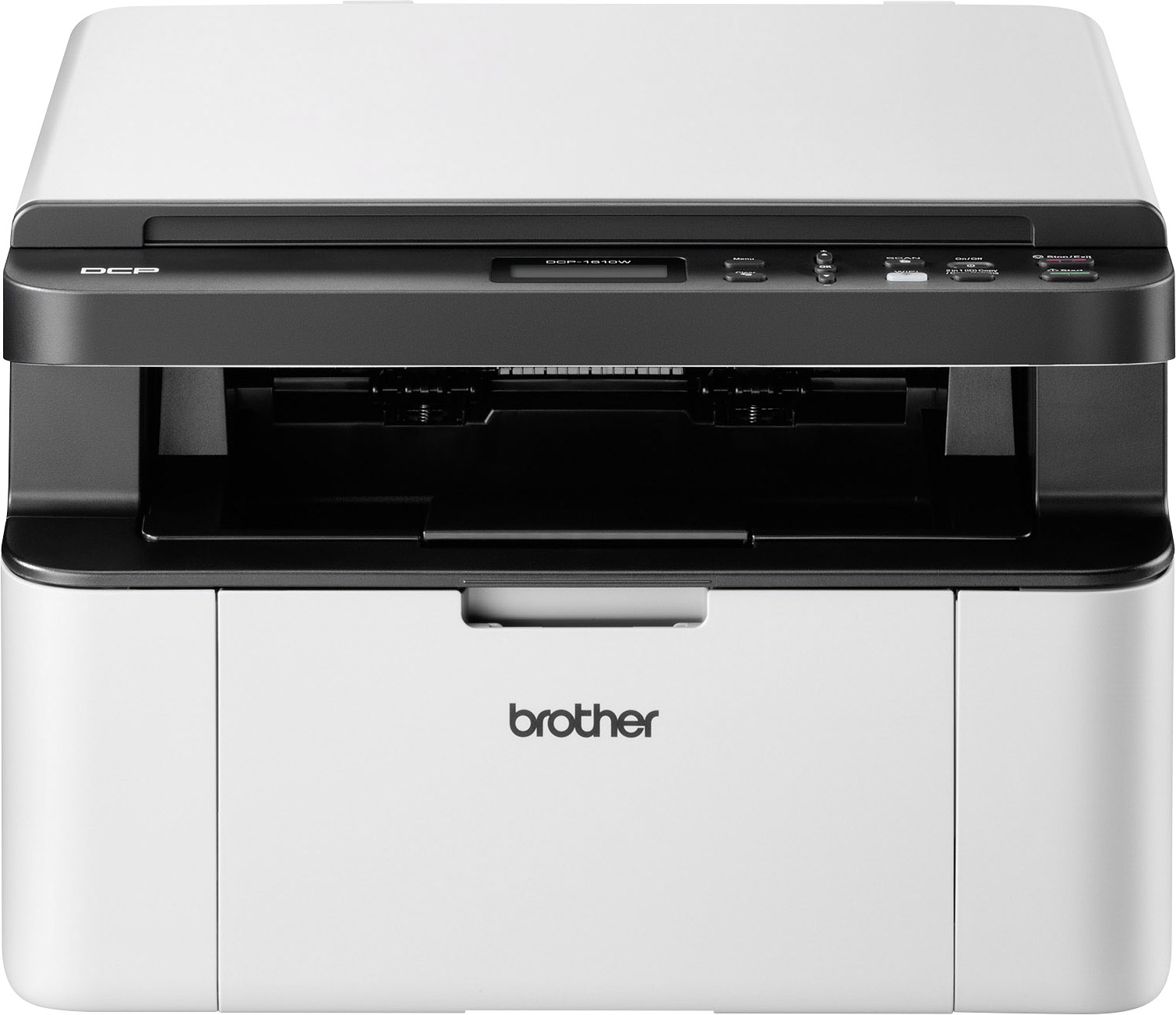 Brother DCP-1610W Imprimante multifonction laser, couleur noir et blanc A4 imprimante, scanner, photocopieur USB, Wi-Fi