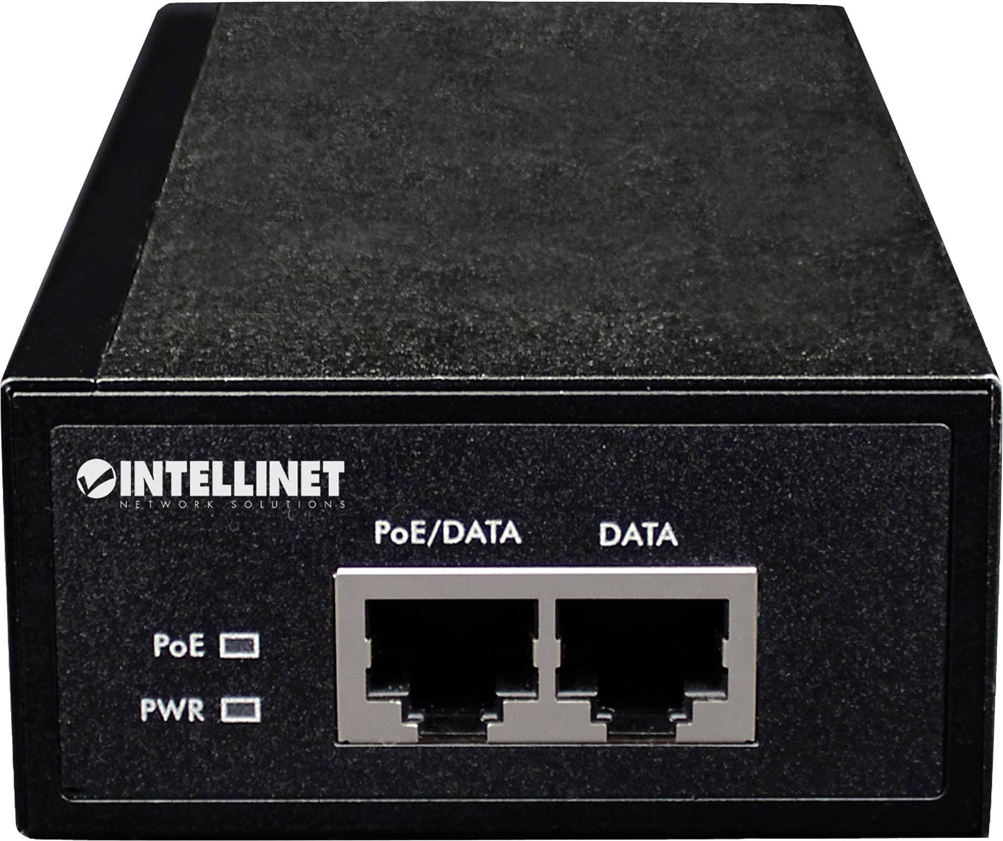 Injecteur PoE Intellinet 560566 1 GBit/s IEEE 802.3at (25.5 W)
