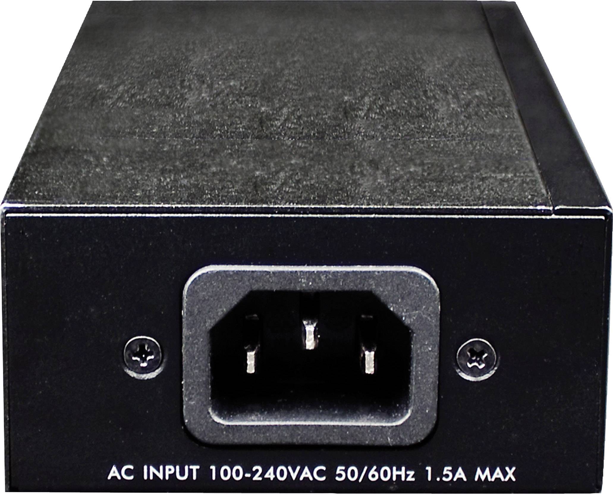 Injecteur PoE Intellinet 560566 1 GBit/s IEEE 802.3at (25.5 W)