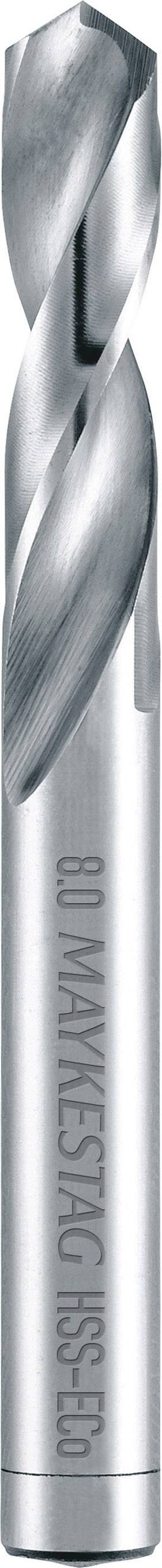 Un fraiseur cylindrique en argent avec des arêtes de coupe spirales tranchantes, conçu pour des travaux précis sur métal ou bois.