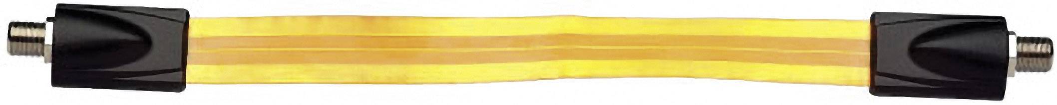 Câble de raccordement Axing SAK 25-01 [1x F femelle - 1x F femelle] 25.00 cm transparent