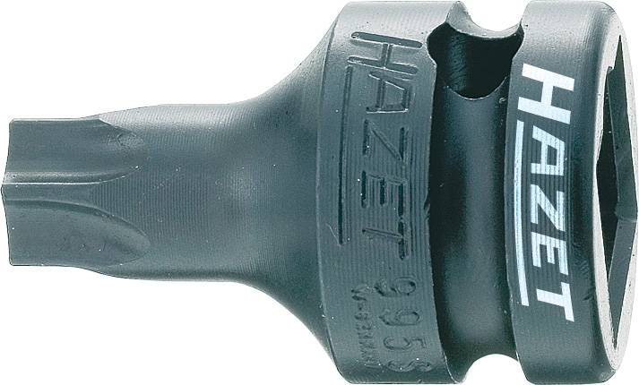 'HAZET 995' Douille de 12,5 mm (1/2 pouce) pour carré d'entraînement, forme Torx. Détails : dimensions et schéma technique à droite de l'image.
