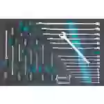 Hazet 163-58/27 Jeu d'outils pour les artisans 27 pièces Hazet 163-58/27 Jeu d'outils pour les artisans 27 pièces