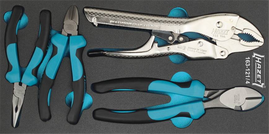 Jeu de pinces Hazet 163-121/4