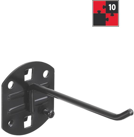 Set de crochets porte-outils 100 mm, 10 pièces Vigor V2518