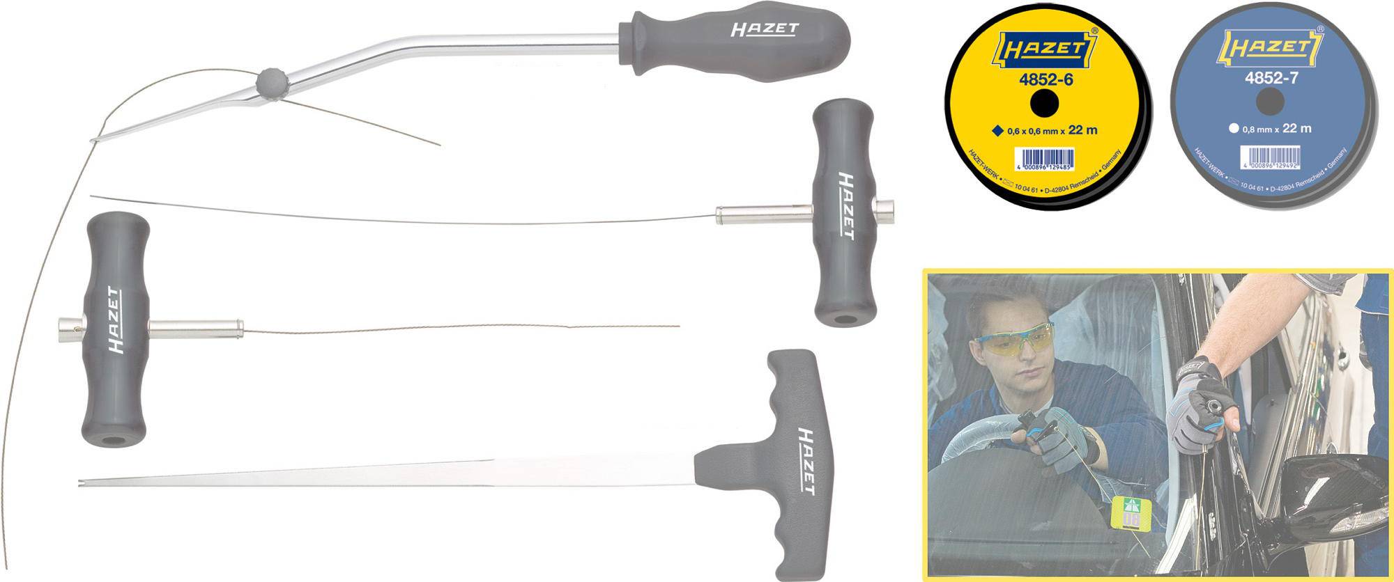 Fil de coupe 4852-6 Hazet