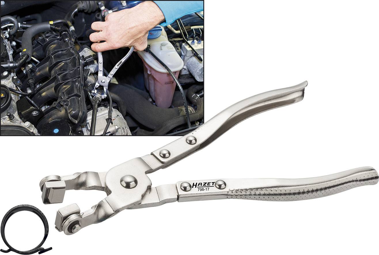 Pince pour colliers de serrage 210 mm Hazet 798-17 1 pc(s)