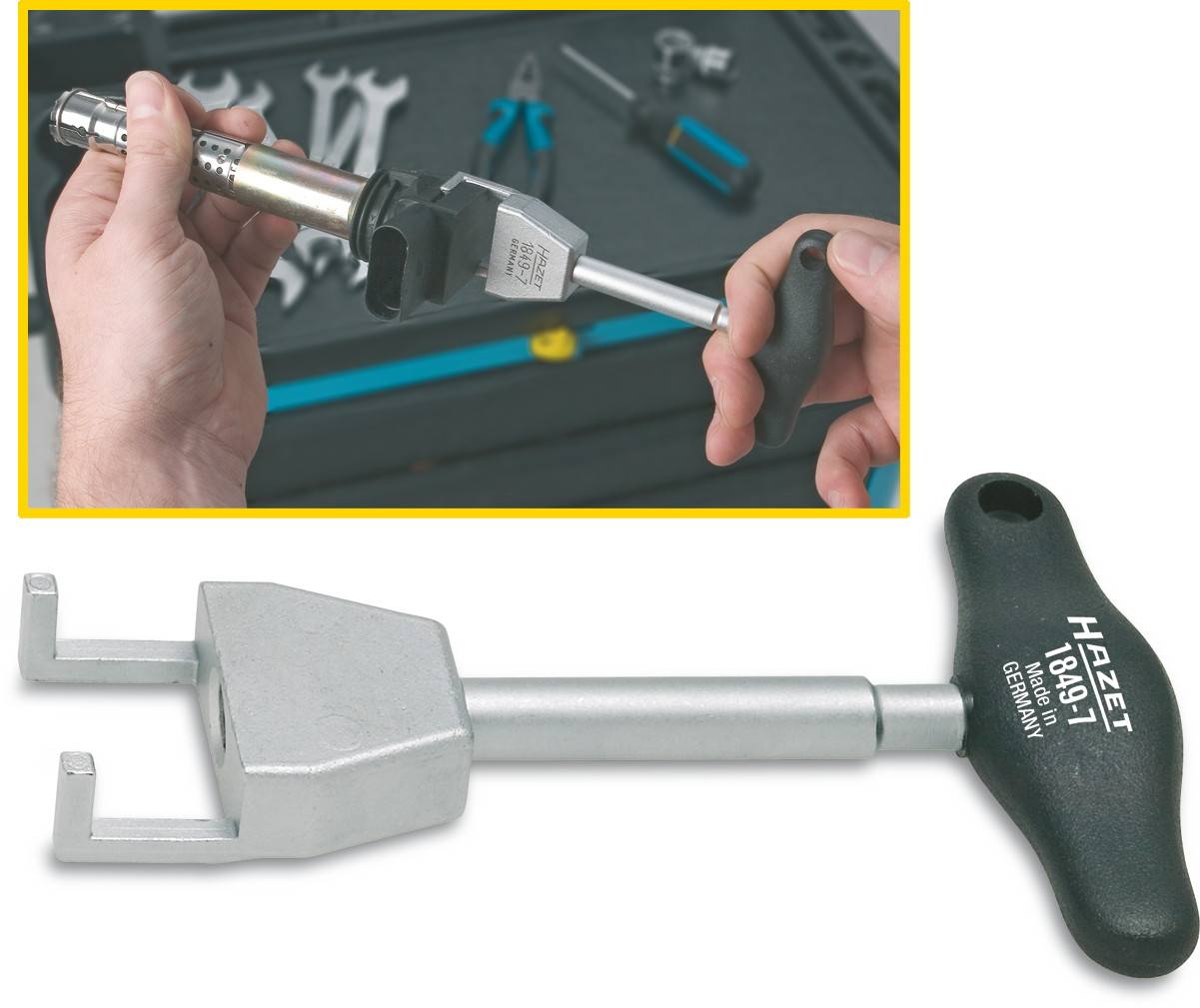 Extracteur de bobines d'allumage Hazet 1849-7 1 pc(s)