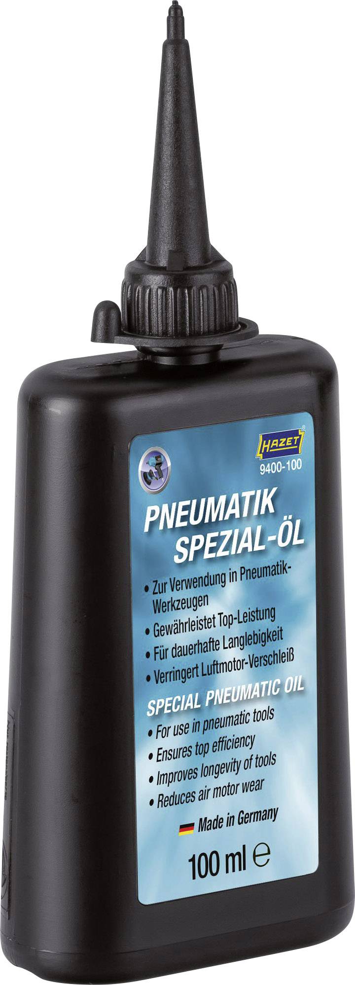 Hazet 9400-100 Huile spéciale pneumatique 100 ml