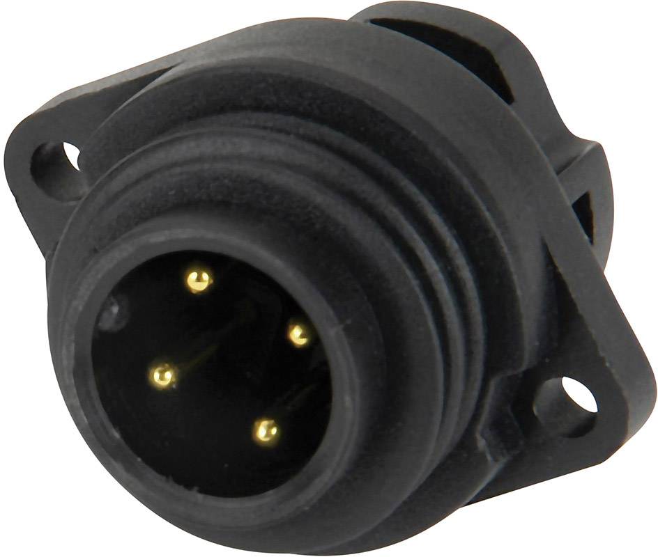 Connecteur IP67 embase mâle verticale Weipu 814059 Pôle: 3 + terre 16 A