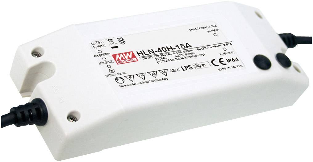 Driver LED Mean Well HLN-40H-24A
