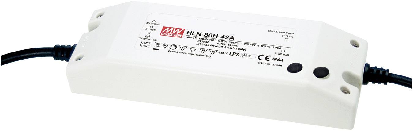 Driver LED Mean Well HLN-80H-36A