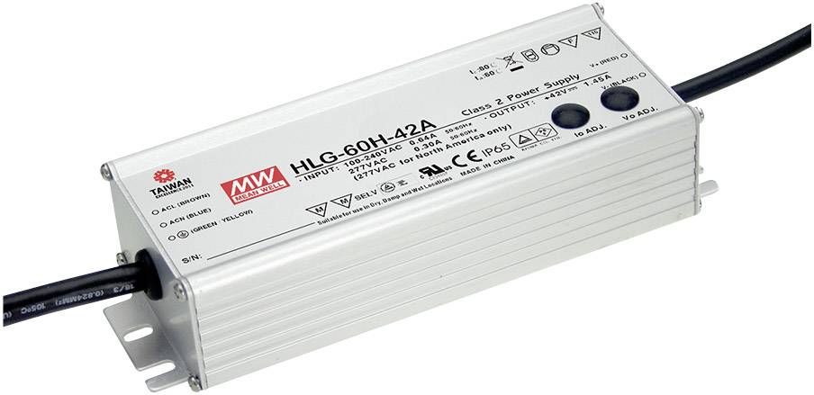 Driver LED MW Mean Well HLG-60H-48A