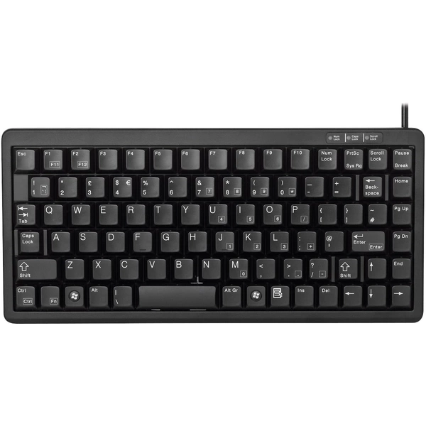 Clavier CHERRY Slim-Line USB/PS2 noir Clavier CHERRY Slim-Line USB/PS2 noir