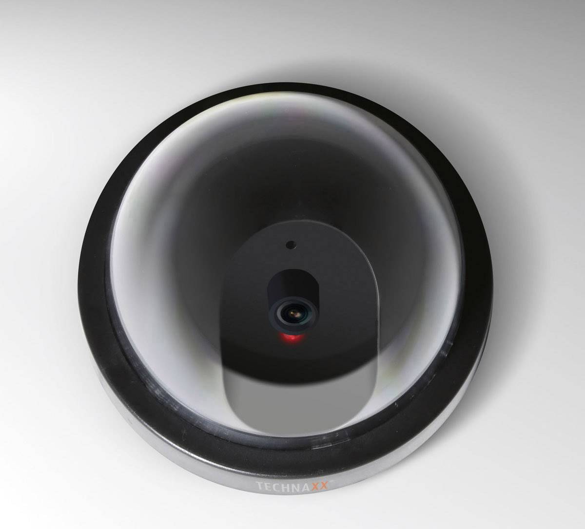 Technaxx 4311 Caméra factice avec détecteur de mouvements, avec LED clignotante