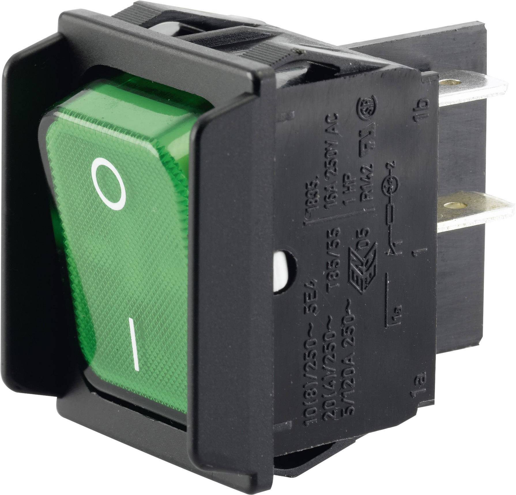 Marquardt 1835.3608 Interrupteur à bascule 01835.3608-00 250 V/AC 16 A 2 x Off/On IP40 à accrochage 1 pc(s)