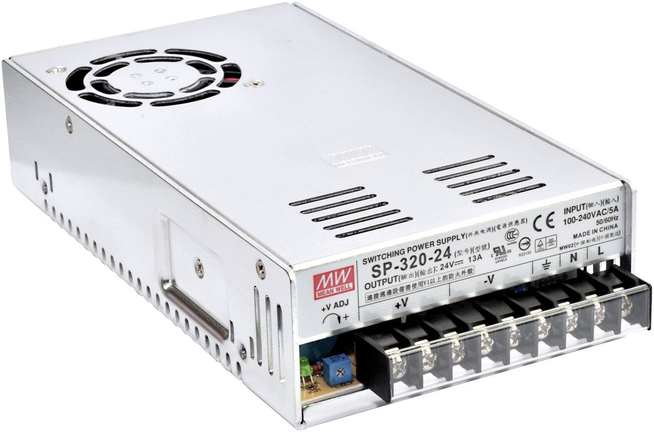 Mean Well SP-320-7.5 Module d'alimentation CA/CC, fermé 40 A 300 W 7.5 V/DC