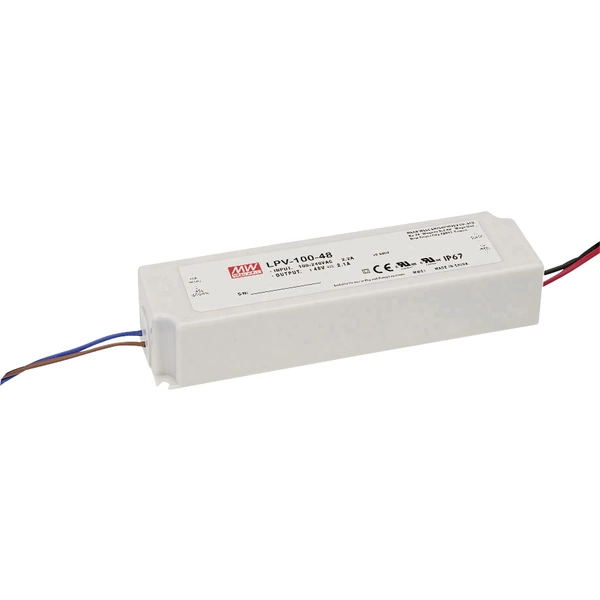 Driver LED MW Mean Well LPV-100-12 12 V DC 8,5 A Driver LED MW Mean Well LPV-100-12 12 V DC 8,5 A