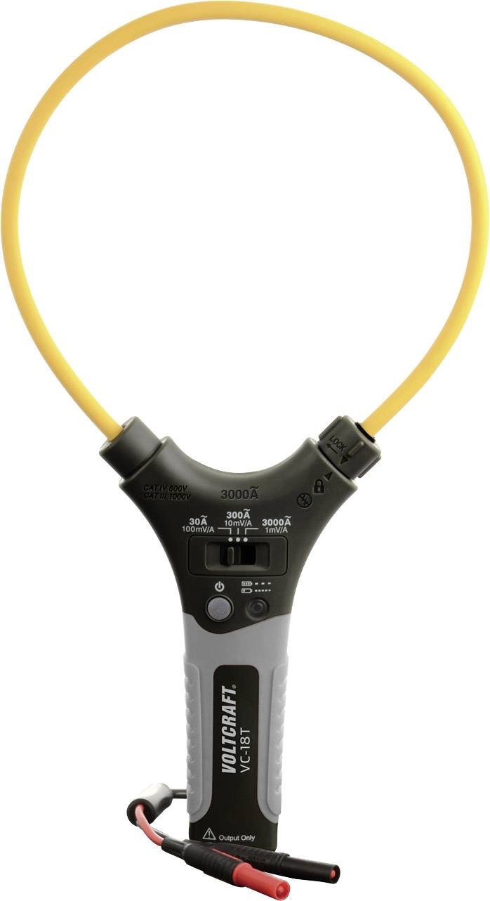 Adaptateur de pinces ampèremétriques AC VOLTCRAFT VC-18T FLEX 457 mm