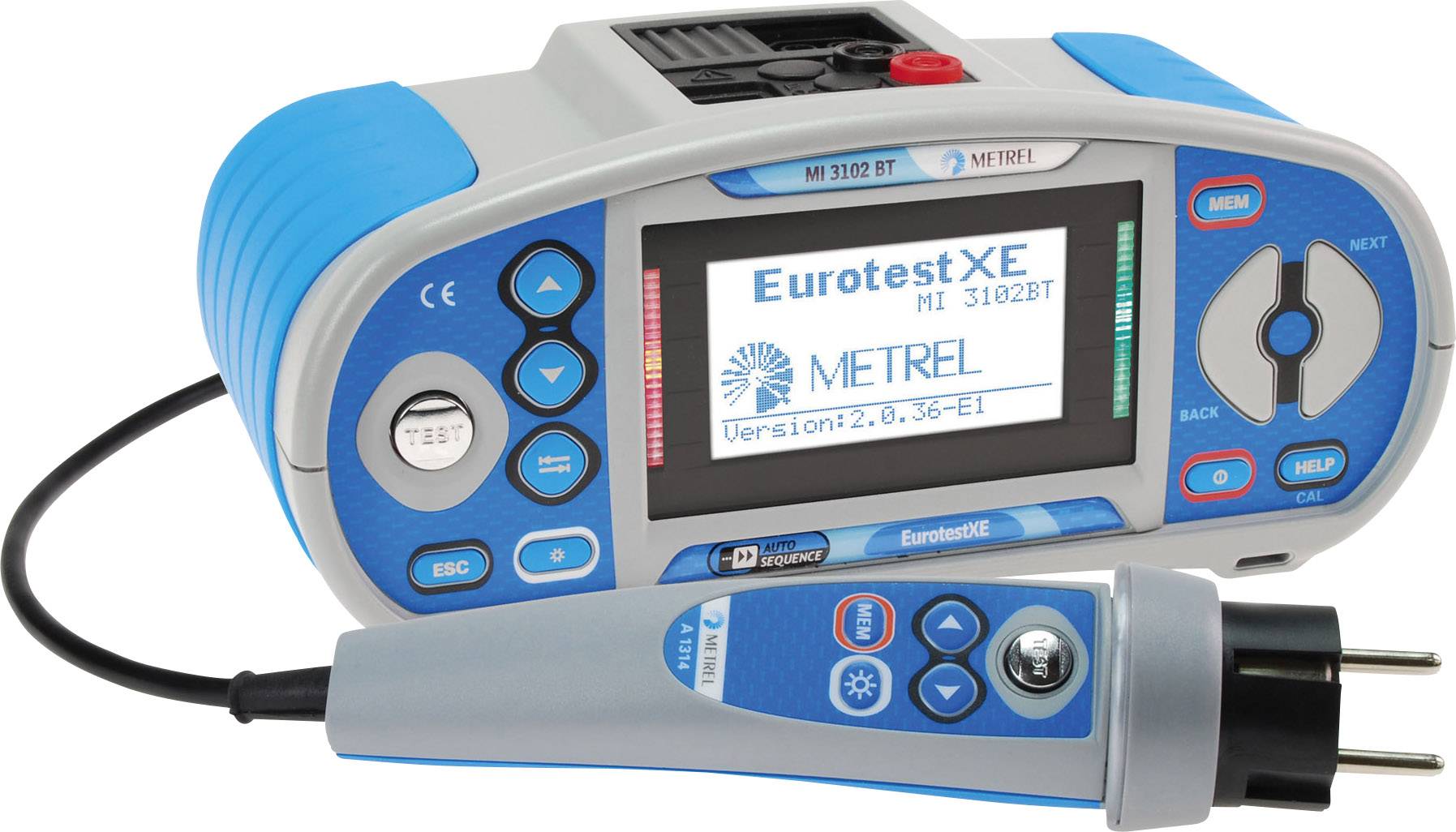 Metrel MI 3102BT Testeur VDE étalonné (ISO) Norme VDE 0413