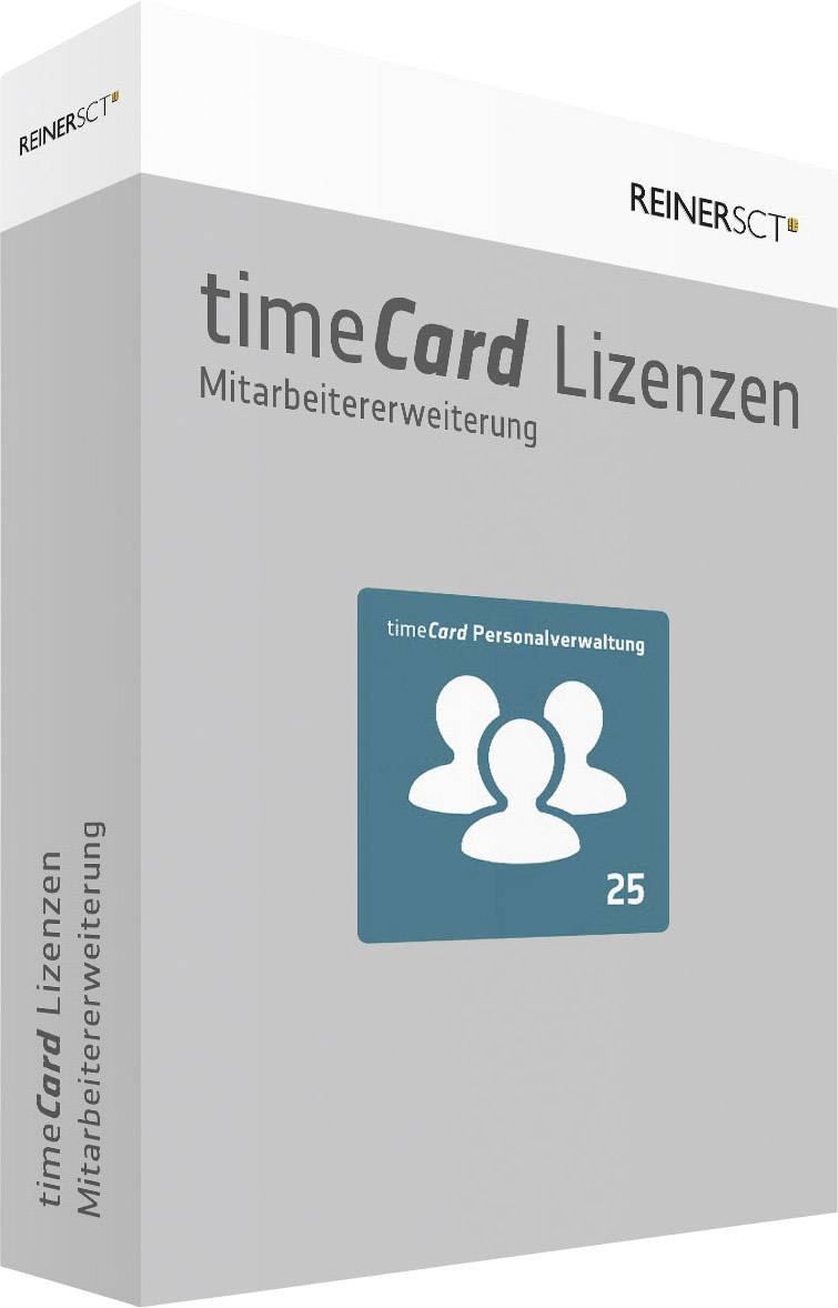 REINER SCT timeCard 6.0 Personalverwaltung Software-Erweiterung