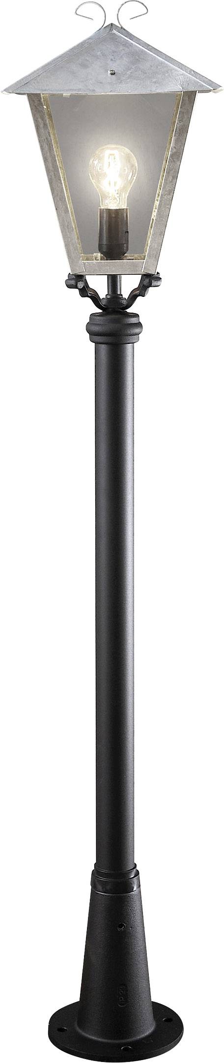Lampadaire extérieur Konstsmide Benu 100 W acier 128 cm