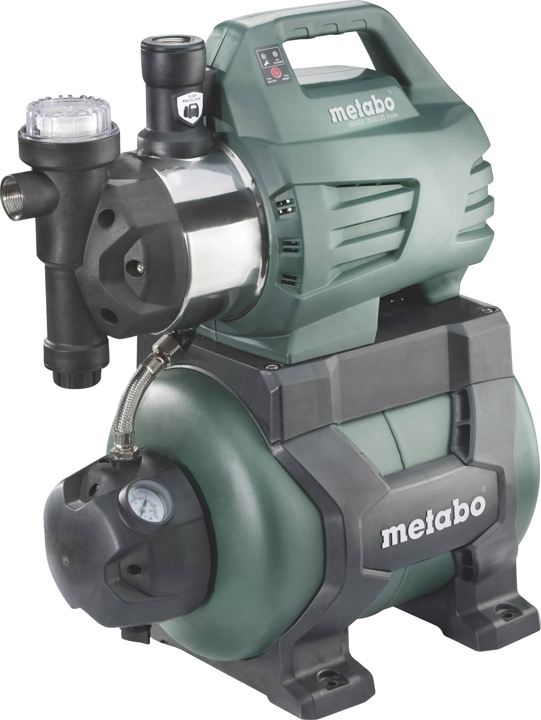 Surpresseur avec réservoir 230 V 3500 l/h Metabo 600970000