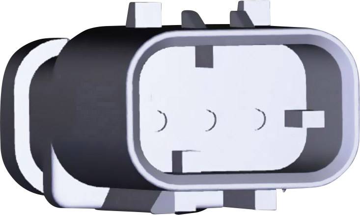 TE Connectivity Boîtier pour contacts mâles série AMPSEAL16 Nbr total de pôles 3 776430-3