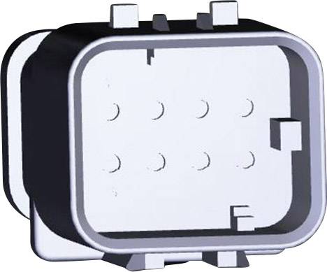 TE Connectivity Boîtier pour contacts mâles série AMPSEAL16 Nbr total de pôles 8 776495-1