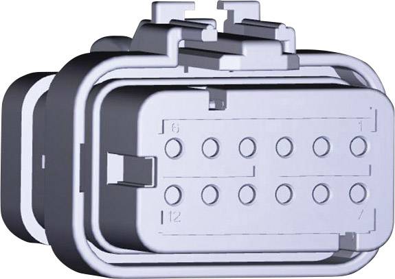 TE Connectivity Boîtier femelle pour câble série AMPSEAL16 Nbr total de pôles 12 776533-3 1 pc(s)